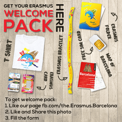 FREE Erasmus Welcome Pack
