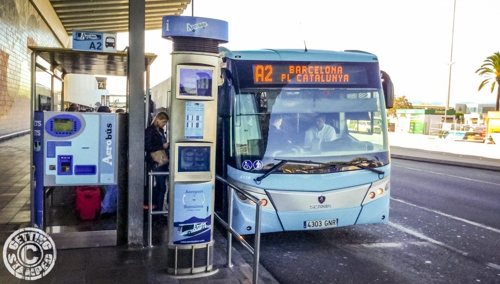 Aerobus, From Barcelona Airport to City Center