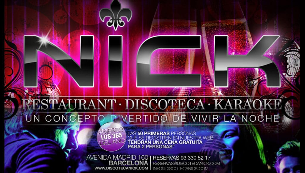 Best Karaoke in Barcelona: Discoteca Nick