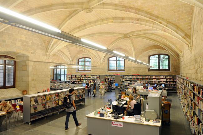 Libraries in Barcelona, Biblioteca Sant Pau-Santa Creu