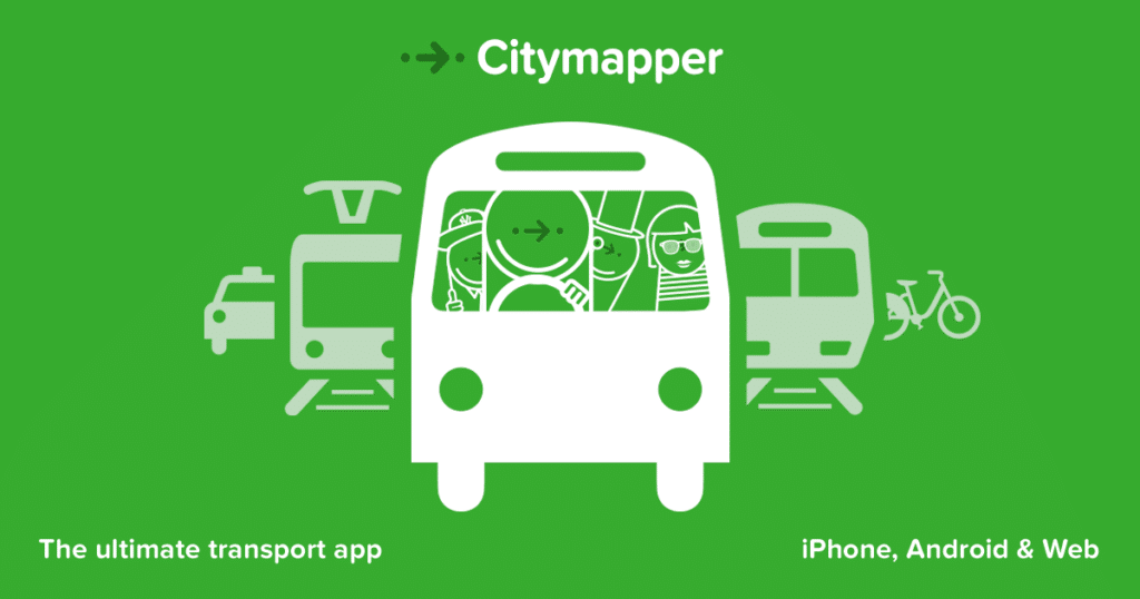 Mobile Apps to use in Barcelona: Citymapper