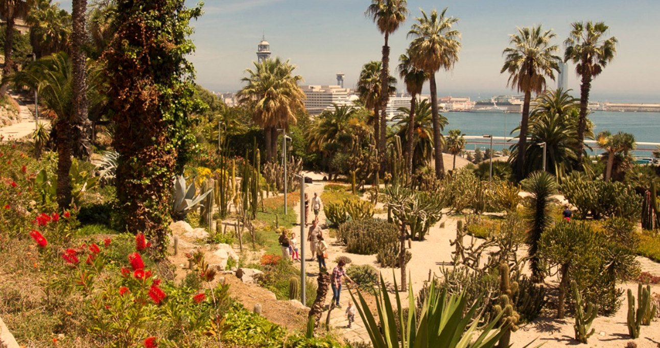 This garden in Barcelona is super Instagrammable