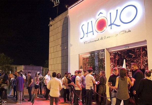 Shoko is both a restaurant and a club