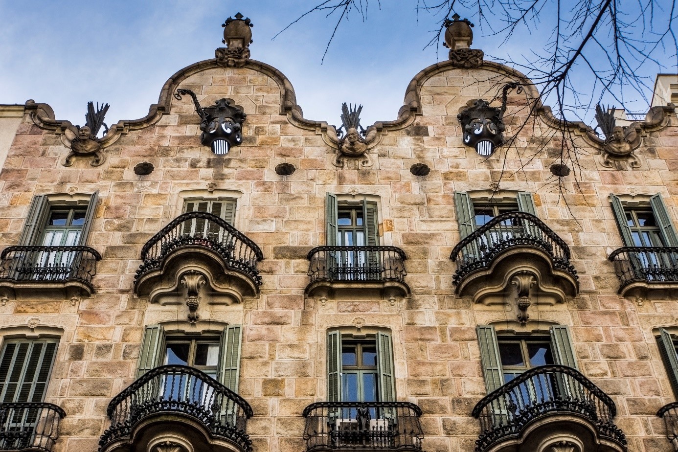 You must definitely see this conventional Gaudí house in Barcelona