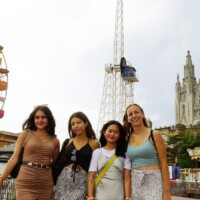 Tibidabo free bus tour Erasmus Barcelona